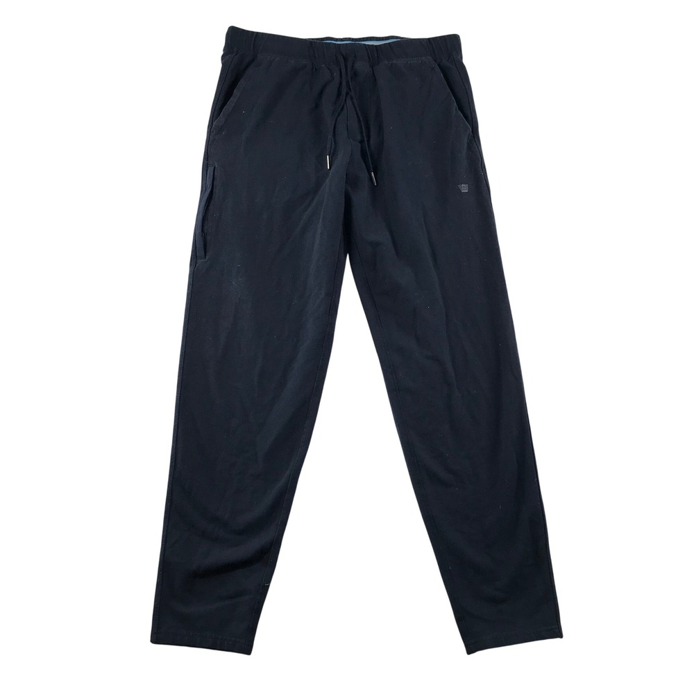 Mack Weldon Ace Sweatpants Mens Medium Tall Navy Blue Cotton Blend Joggers